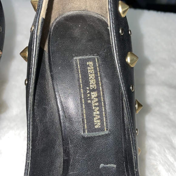 🐧BALMAIN STUDDED HEELS🐧 - Picture 3 of 9